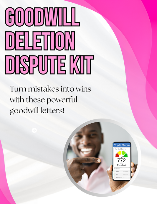 Goodwill Deletion Letters